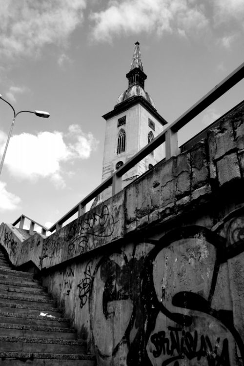 Fotografia de jorge jurado - Galeria Fotografica: varios - Foto: escalera en bratislava