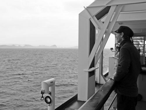 Fotografia de MILUNO estudio creativo - Galeria Fotografica: Fotos en b/n de Pablo del Molino - Foto: Navegando con un lobo de mar