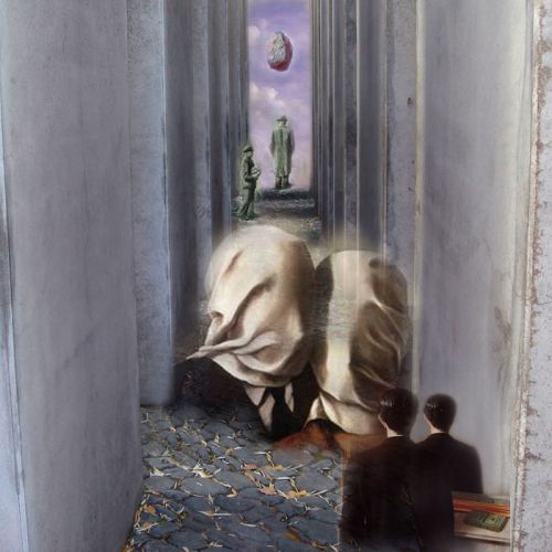 Fotografia de adolfo de los santos - Galeria Fotografica: Arte fotogrfico - Foto: Magritte en el laberinto judo