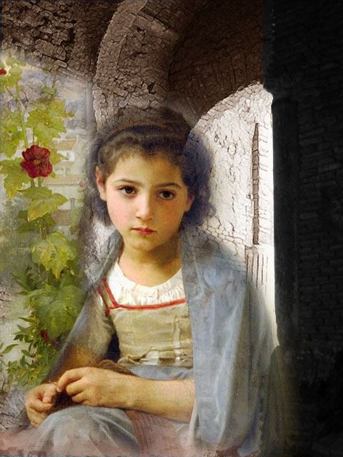 Fotografia de adolfo de los santos - Galeria Fotografica: Arte fotogr�fico - Foto: Tricoteuse en la Alcazaba (M�laga)