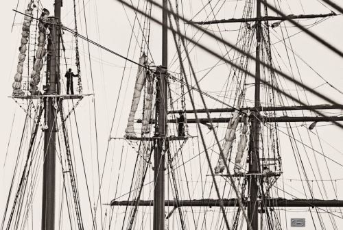 Fotografia de CB - Galeria Fotografica: As we were sailing - Foto: El Americo Vespiccio se prepara para zarpar