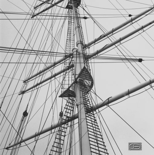 Fotografia de CB - Galeria Fotografica: As we were sailing - Foto: El trinquete del Rickmers 