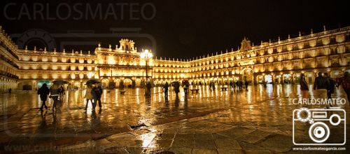 Fotografia de Carlos MATEO - Galeria Fotografica: Noticias - Foto: Plaza Mayor de Salamanca
