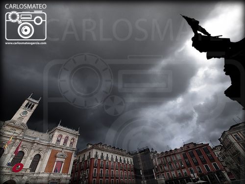 Fotografia de Carlos MATEO - Galeria Fotografica: Noticias - Foto: Plaza Mayor de Valladolid
