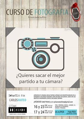 Fotografia de Carlos MATEO - Galeria Fotografica: Noticias - Foto: Curso de Fotografa