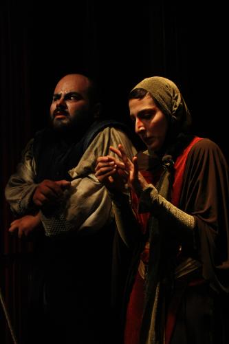 Fotografia de Mifotovision - Galeria Fotografica: Macbeth para seis actores - Foto: Macbeth y lady Macbeth