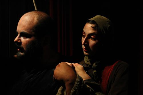 Fotografia de Mifotovision - Galeria Fotografica: Macbeth para seis actores - Foto: Macbeth y lady Macbeth