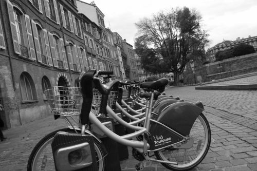 Fotografia de J.A.Moreno - Galeria Fotografica: Fotos Varias - Foto: Bicicletas toulouse