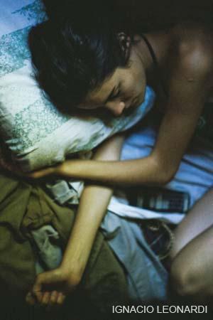 Fotografia de Ignacio Leonardi - Galeria Fotografica: mas retratos - Foto: hermana durmiendo
