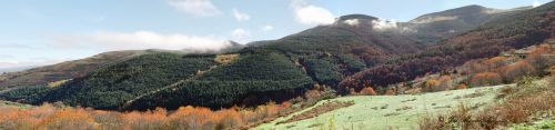 Fotografia de J.M. Zorzano - Galeria Fotografica: Panormicas de La Rioja (Espaa) - Foto: Montes de La Demanda en Ezcaray (La Rioja-Espaa)