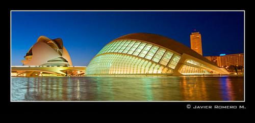 Fotografia de RinconGrafico - Galeria Fotografica: Ciudad de las Artes - Foto: Hemisferic