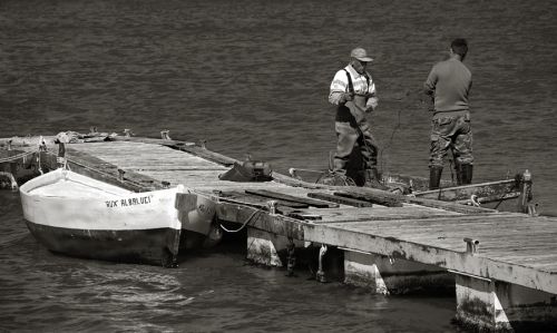 Fotografia de ACuellar - Galeria Fotografica: Miradas en blanco y negro - Foto: Los pescadores