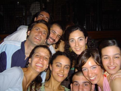 Fotografia de Matias - Galeria Fotografica: Cumplea�os 2005 2da Parte - Foto: lo que hacen cuando hay un flash...