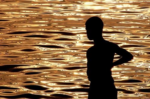 Fotografia de TravelClimbing - Galeria Fotografica: Suea el Malecn... - Foto: Doradas siluetas...