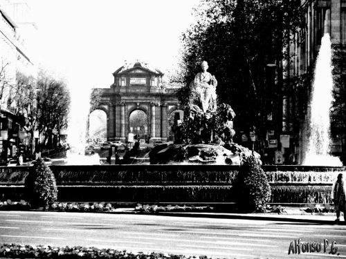 Fotografia de alfonso - Galeria Fotografica: Alcala - Cibeles - Foto: Alcala-Cibeles