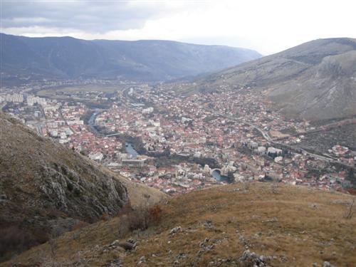 Fotografia de Victor - Galeria Fotografica: Fotos de un Viajero - Foto: Mostar desde el monte Hum