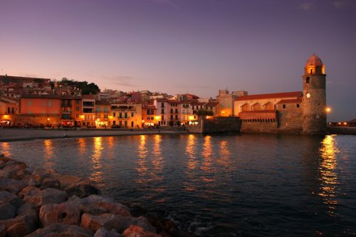 Fotografia de Valcrcel, fotgraf - Galeria Fotografica: pobles - Foto: capvespre a Cotlliure