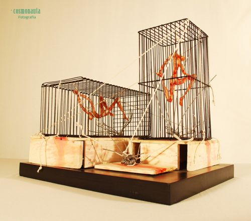 Fotografia de �cosmonauta - Galeria Fotografica: Esculturas Noe Bono - Foto: Escultura1