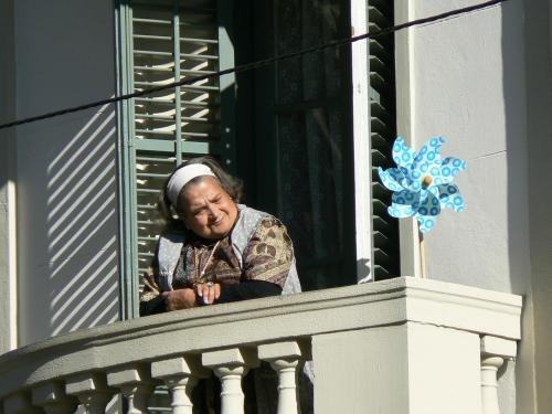 Fotografia de martin - Galeria Fotografica: GENTE ANONIMA - Foto: su balcon