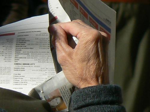 Fotografia de martin - Galeria Fotografica: GENTE ANONIMA - Foto: mano lectora