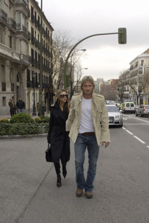 Fotografia de Rolando Cardeoso - Galeria Fotografica: DAVID BECKHAM - Foto: Victoria y David Madrid