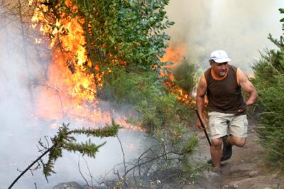 Fotografia de pelu vidal - Galeria Fotografica: ARDE GALICIA - Foto: 