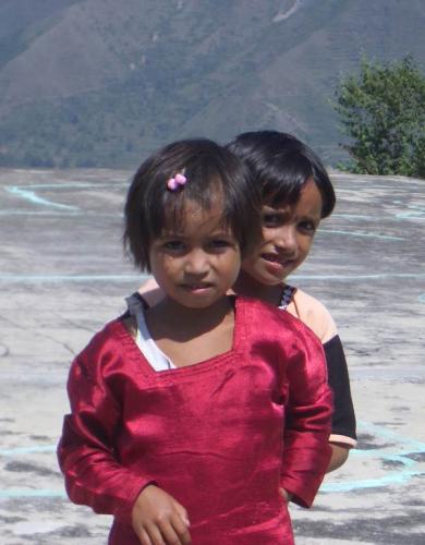 Fotografia de Arnau Selga - Galeria Fotografica: Nord de la India - Foto: Nens a Mussorie (baix Himalaya)