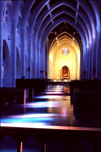 Fotografia de pupi - Galeria Fotografica: monjes trapenses - Foto: Capilla en Holy Spirit/Georgia