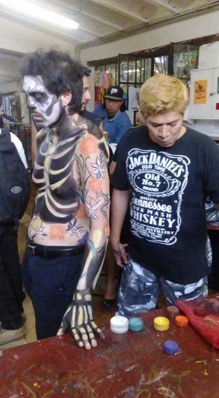 Fotograf&iacute;as menos votadas &raquo; Autor: Alejandro - Galer&iacute;a: Body paint Jes�s  - Fotograf&iacute;a: 