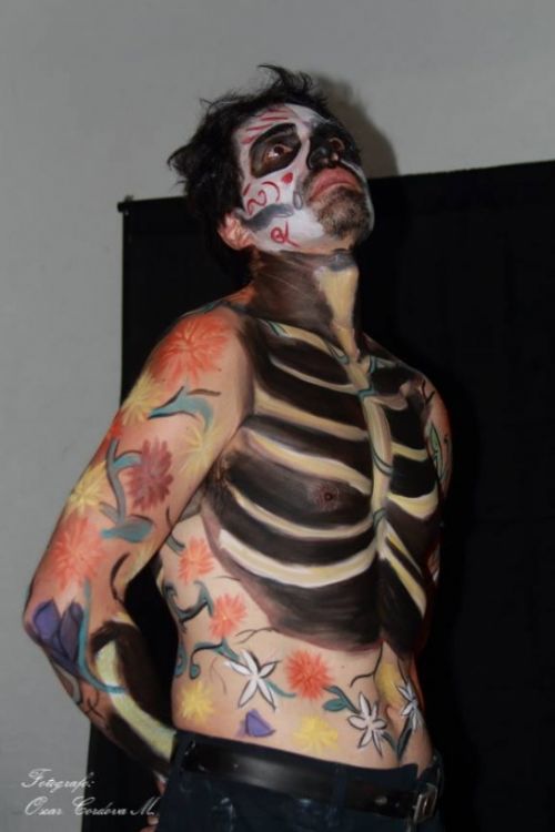 Fotografías menos votadas » Autor: Alejandro - Galería: Body paint Jess  - Fotografía: 