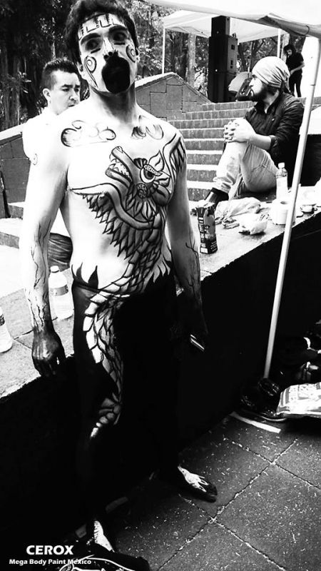 Fotografías menos votadas » Autor: Alejandro - Galería: Body paint Alex 1 - Fotografía: 