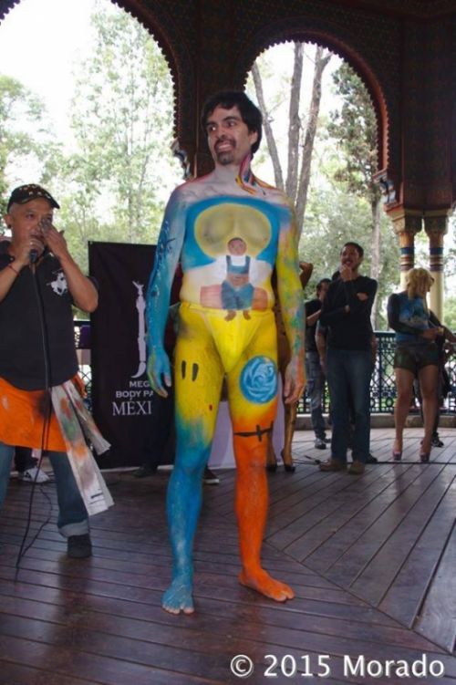 Fotografías menos votadas » Autor: Alejandro - Galería: Body paint Pollito - Fotografía: 