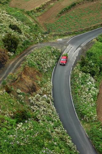 Fotos mas valoradas » Foto de Canarias Foto Stock - Galería: Fotos areas de Canarias - Fotografía: Carretera