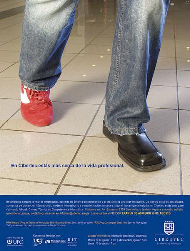 Fotografías mas votadas » Autor: FOTOGRAFA PUBLICITARIA - Galería: Publicidad - Fotografía: Anuncio CIBERTEC