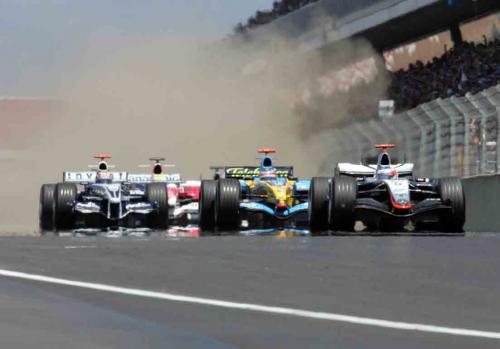 Fotos menos valoradas » Foto de  Claudio Chaves - Galería: Formula 1 - Fotografía: Salida