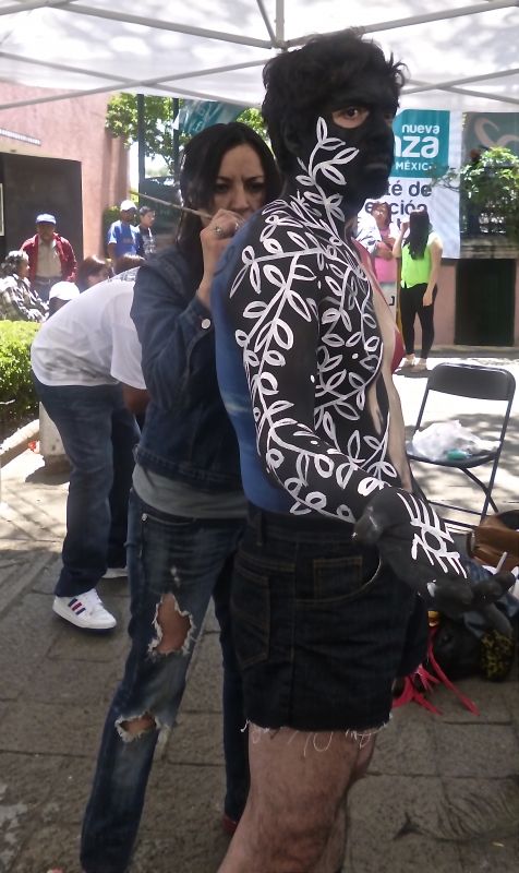 Fotografías menos votadas » Autor: Alejandro - Galería: Body paint Muluk 3 - Fotografía: 