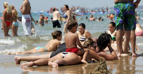 Fotos menos valoradas » Foto de Vicen Llurba - Galería: OLA DE CALOR VERANO 06 SALOU - Fotografía: CALOR 2