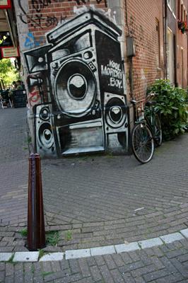 Fotos menos valoradas » Foto de Natalia Romay - Galería: Amsterdam, la ciudad sin prejuicios. - Fotografía: Mural