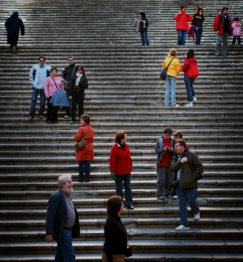 Fotos menos valoradas » Foto de Valcrcel, fotgraf - Galería: pobles - Fotografía: Pujant i baixant